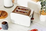 Swan Nordic 2 Slice Toaster 900W 6 Browning Levels Defrost Reheat White view 6