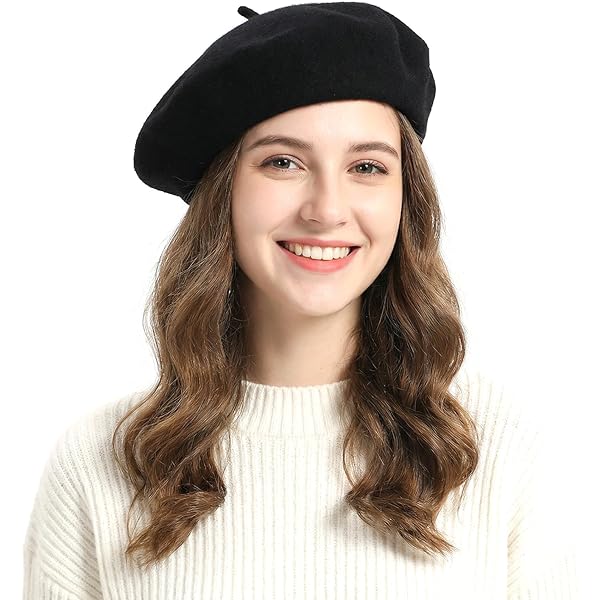 MG Classic 100% Wool Beret Cap Hat 11