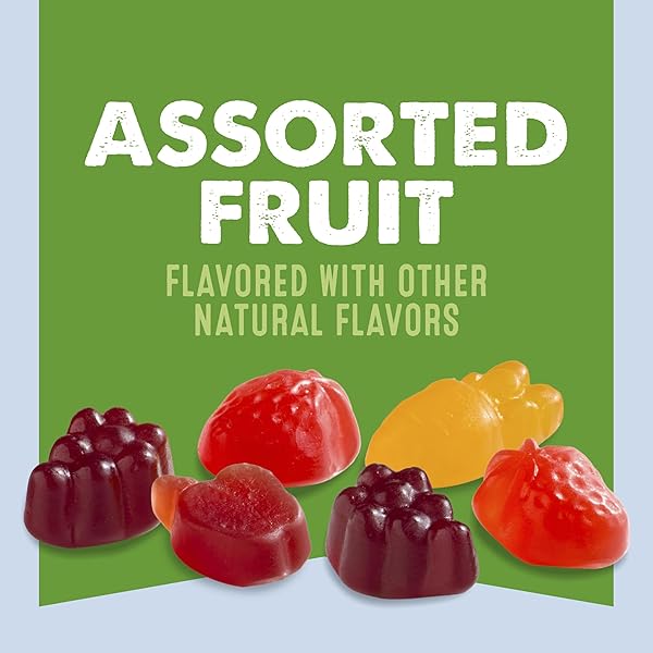 MOTT’S FRUIT FLAVORED SNACKS, ASSORTED FRUIT, GLUTEN FREE SNACK, FAMILY PACK, 40 CT, 32 OZ