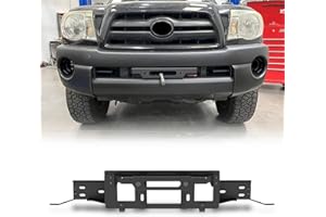 I1MOTOR Front Hidden Winch Plate for 2005-2015 Toyota Tacoma with 12,000 lbs Winch Capacity, Built with Heavy Duty Steel for 
