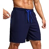Separatec Mens Hiking Shorts - 7" Lightweight Quick Dry Casual Shorts with Zipper Pockets for Outdoor Active,Running,Travel