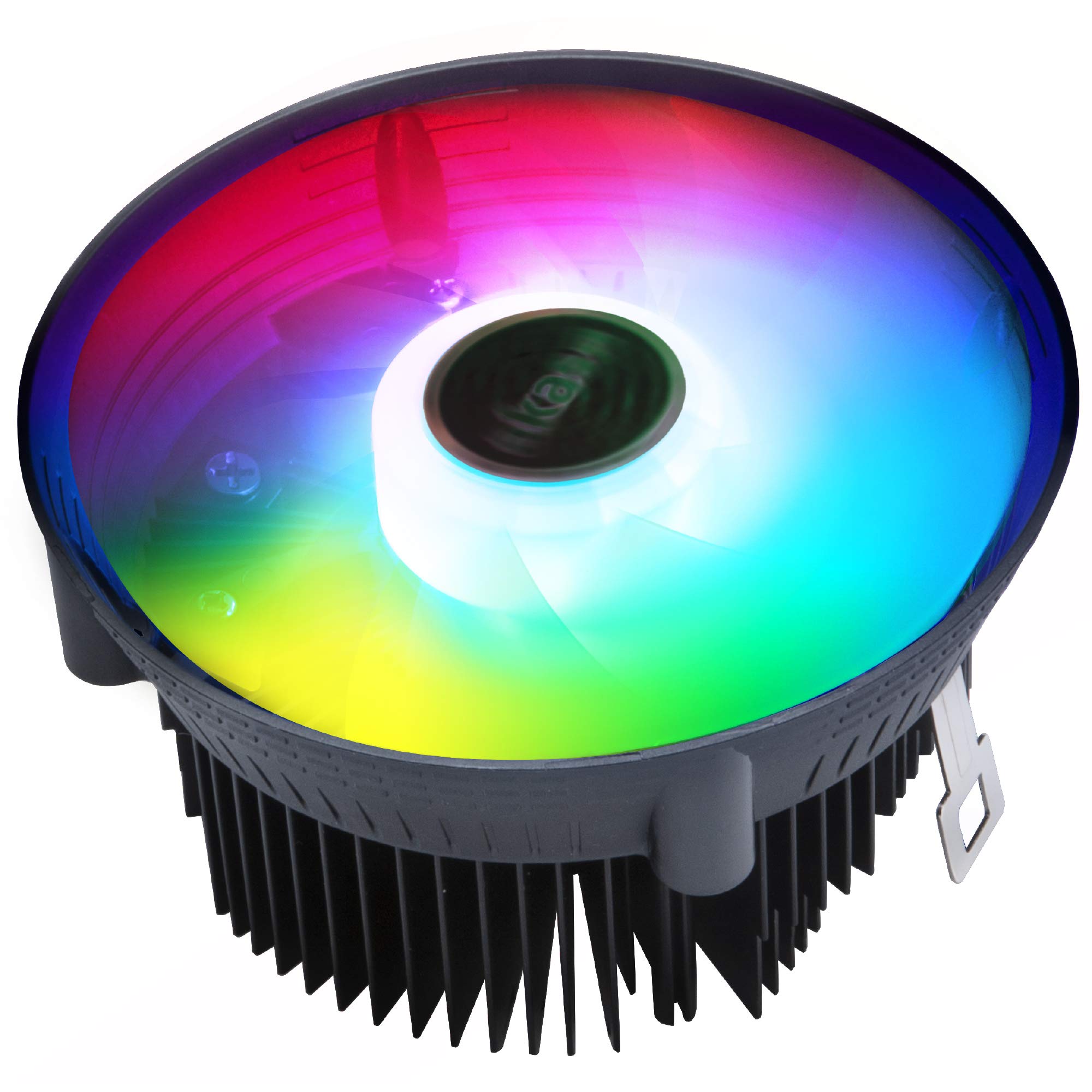 Akasa Vegas Chroma AM | RGB CPU Cooler | For AMD AM5, AM4, AM3+ With Addressable RGB Fan | AK-CC1106HP01