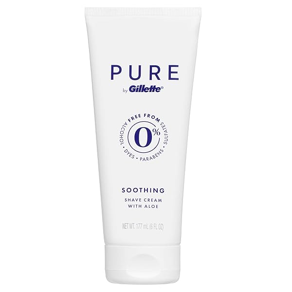 PURE BY GILLETTE SHAVING CREAM FOR MEN –...