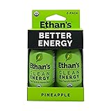 Ethan's Organic Pineapple Aloe Energy Shot Duo, 2 FZ