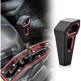 WeiSen Aluminum Shifter Knob Fit for Can Am Maverick X3 Max 2017-2026 (Red) | 6061 Aluminum, Gear Selector, Shift Knob Grip, Lightweight, Screw-On, Blace+Red