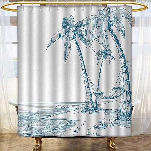 Get Wallpaper Cortinas de ducha de la vida costera Free HD