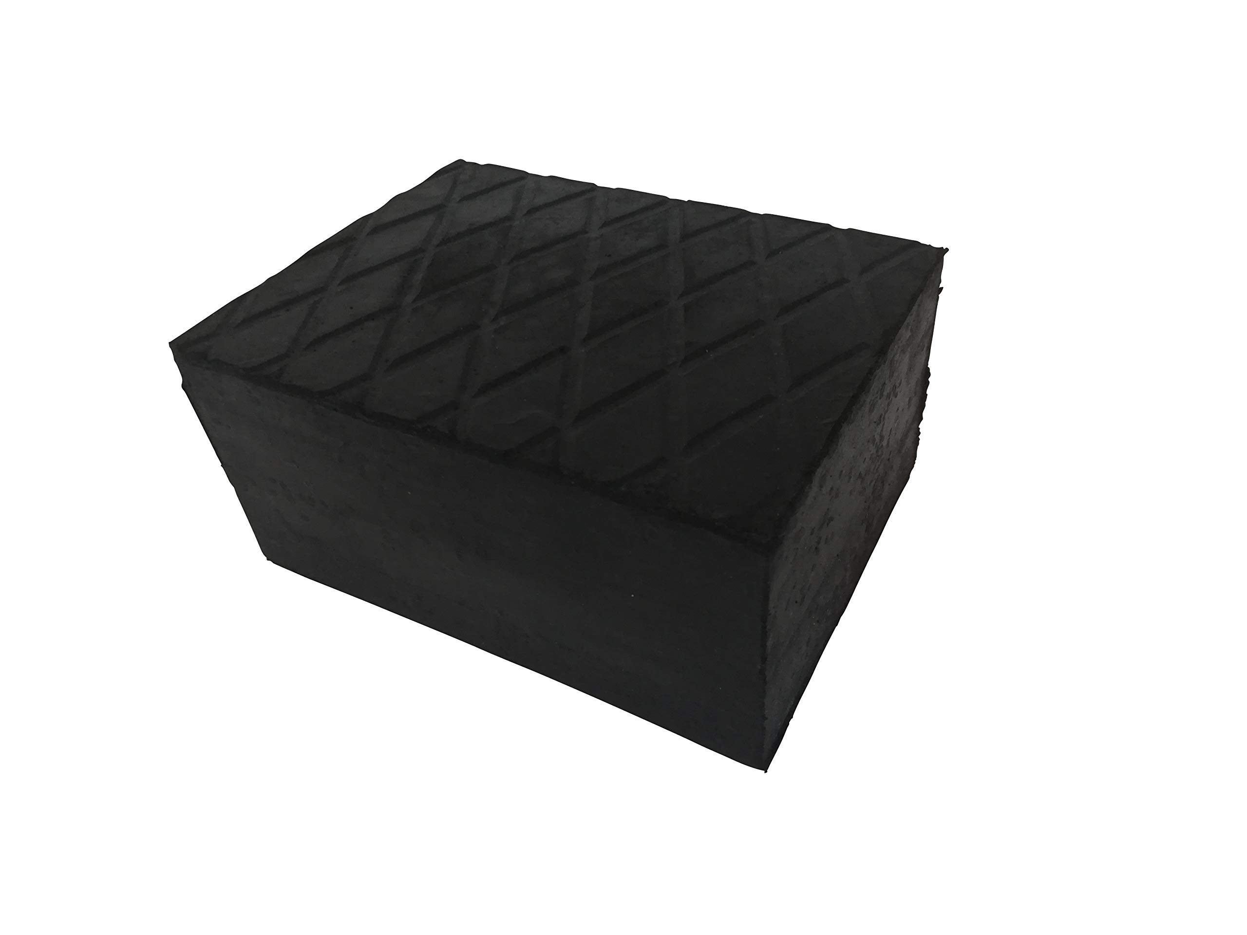 Kora 77 Rubber Block 160 x 120 x 60 mm Black