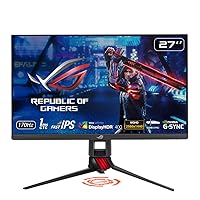 ASUS ゲーミングモニター ROG STRIX XG279Q 27インチ/WQHD/IPS/170Hz/1ms/HDR/G-SYNC Compatible/DisplayHDR400/3年保証