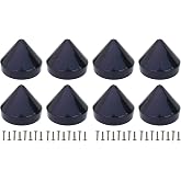 JSP Manufacturing 8 Pack Cone Marine Dock Piling Caps Now with More UV Protection 10+ Years Made in the USA, Dock Pylon Cover Caps for Marine Boat Docks, Floating Docks, Piers