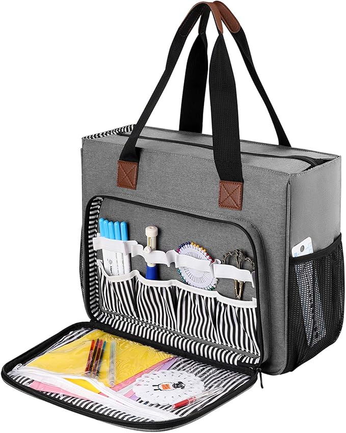 Coopay Cross Stitch Bag Storage, Embroidery Project Bag, Craft Bags