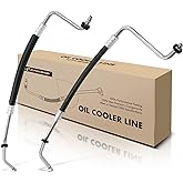 A-Premium Automatic Transmission Oil Cooler Line Hose Assembly Compatible with Dodge Grand Caravan Chrysler Town & Country 20