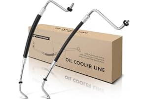 A-Premium Automatic Transmission Oil Cooler Line Hose Assembly Compatible with Dodge Grand Caravan Chrysler Town & Country 20