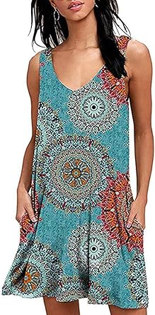 beach dress with pockets