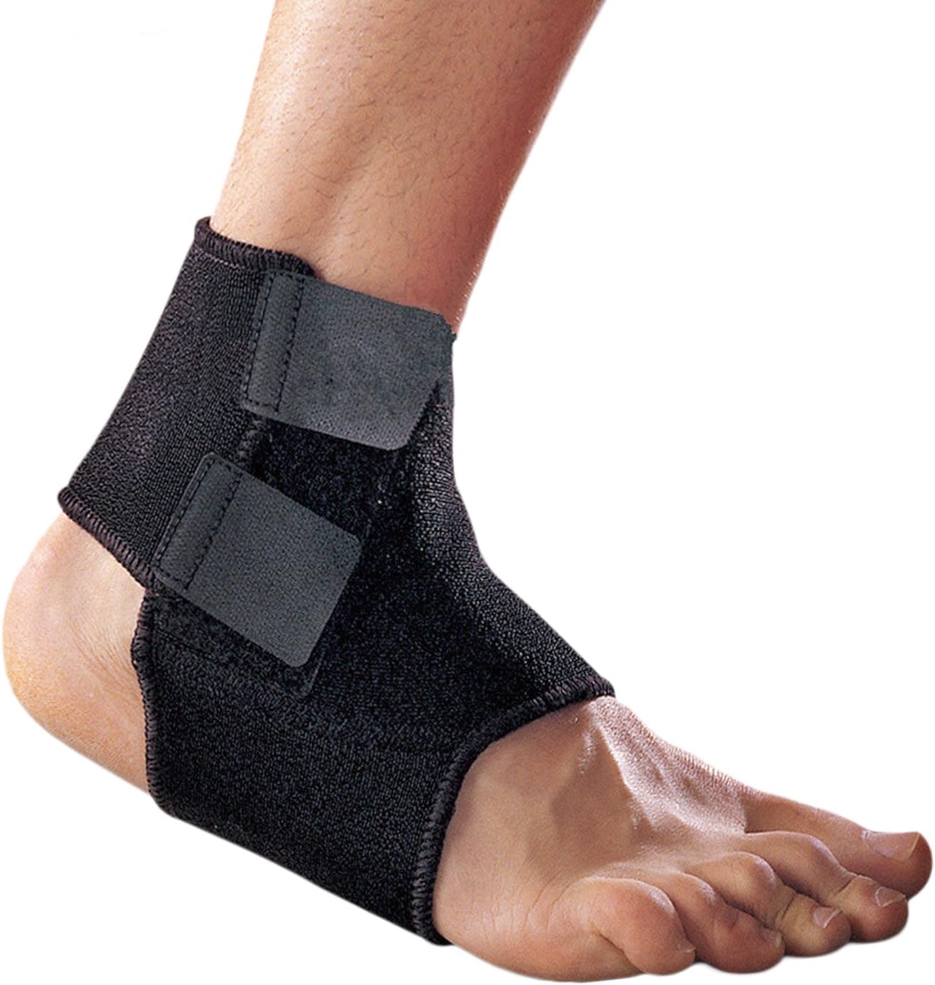 Vovoly Ankle Support, Adjustable Ankle Brace with Foot Straps, Nylon