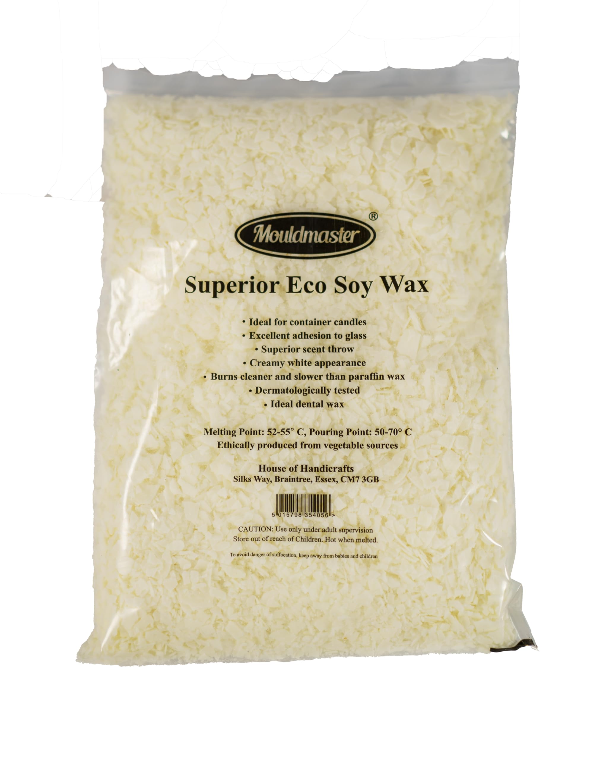 Moldmaster 1.2 kg Superior Soy Wax, White