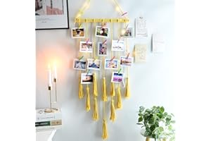 styleonme Frames & Holders Clip Photo Boho Bedroom Decor Teenage Girl Room Decor Birthday Gifts for Grandma Gift for mom Grandma’s Gifts - from Granddaughter and Grandson - Grandmothers Photo Holder