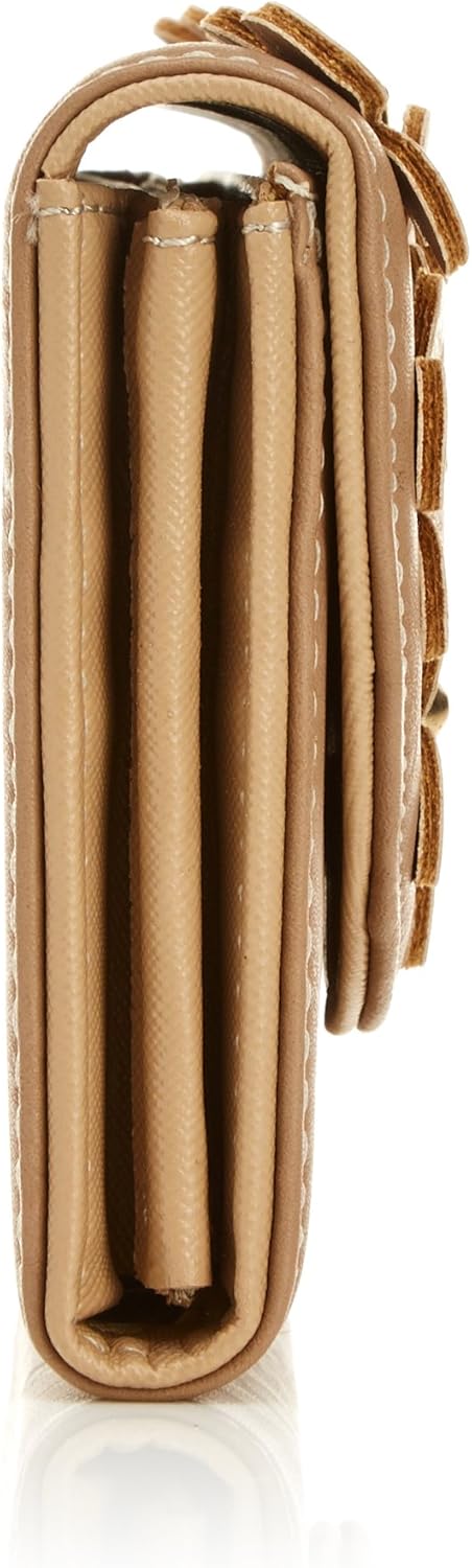 SWANKYSWANS Womens Demi Daisy Motif Wallet DW Brown - Image 4