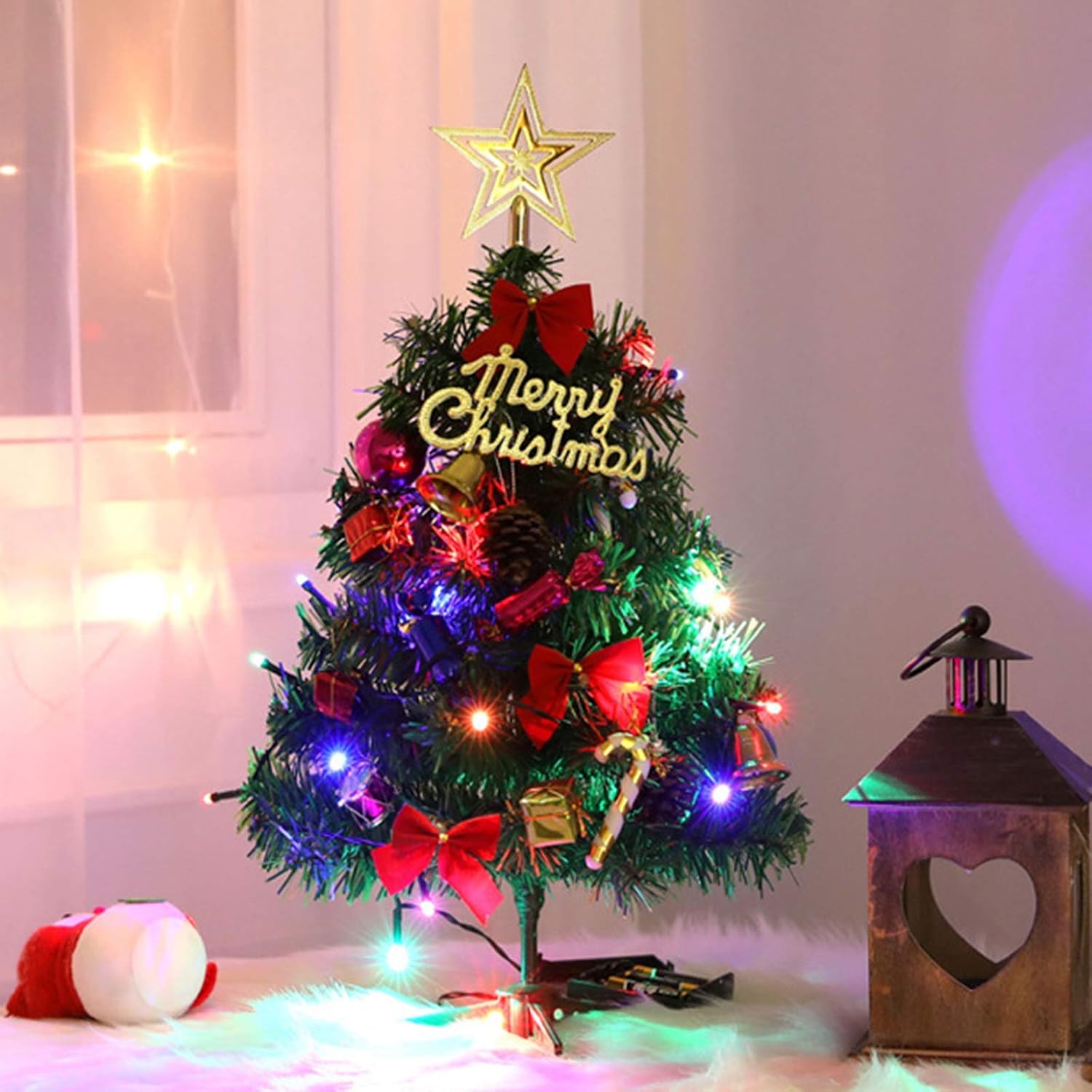 JYKFJ Tabletop Christmas Tree, 30cm/11.8inch