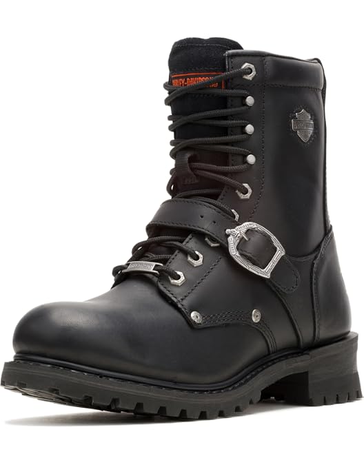 HARLEY DAVIDSON MEN\'S RANGER 8 INCH LEATHER MOTORCYCLE BOOTS Amazon.com: Harley-Davidson Men main image 4