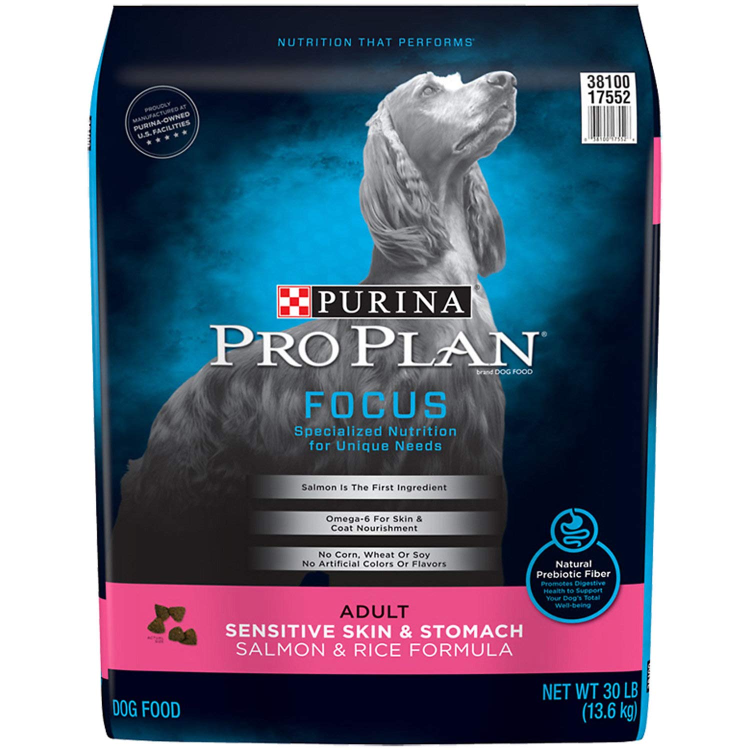Purina Pro Plan FOCUS Sensitive Skin &amp; Stomach Adult Dry