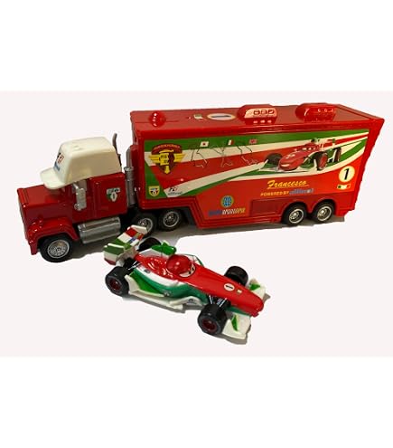 Amazon.com: Cars Disney Pixar Blinkr #21 Speedy Comet's Hauler