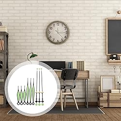 HOMSFOU 10sets Glow The Dark Clock Hands Kit