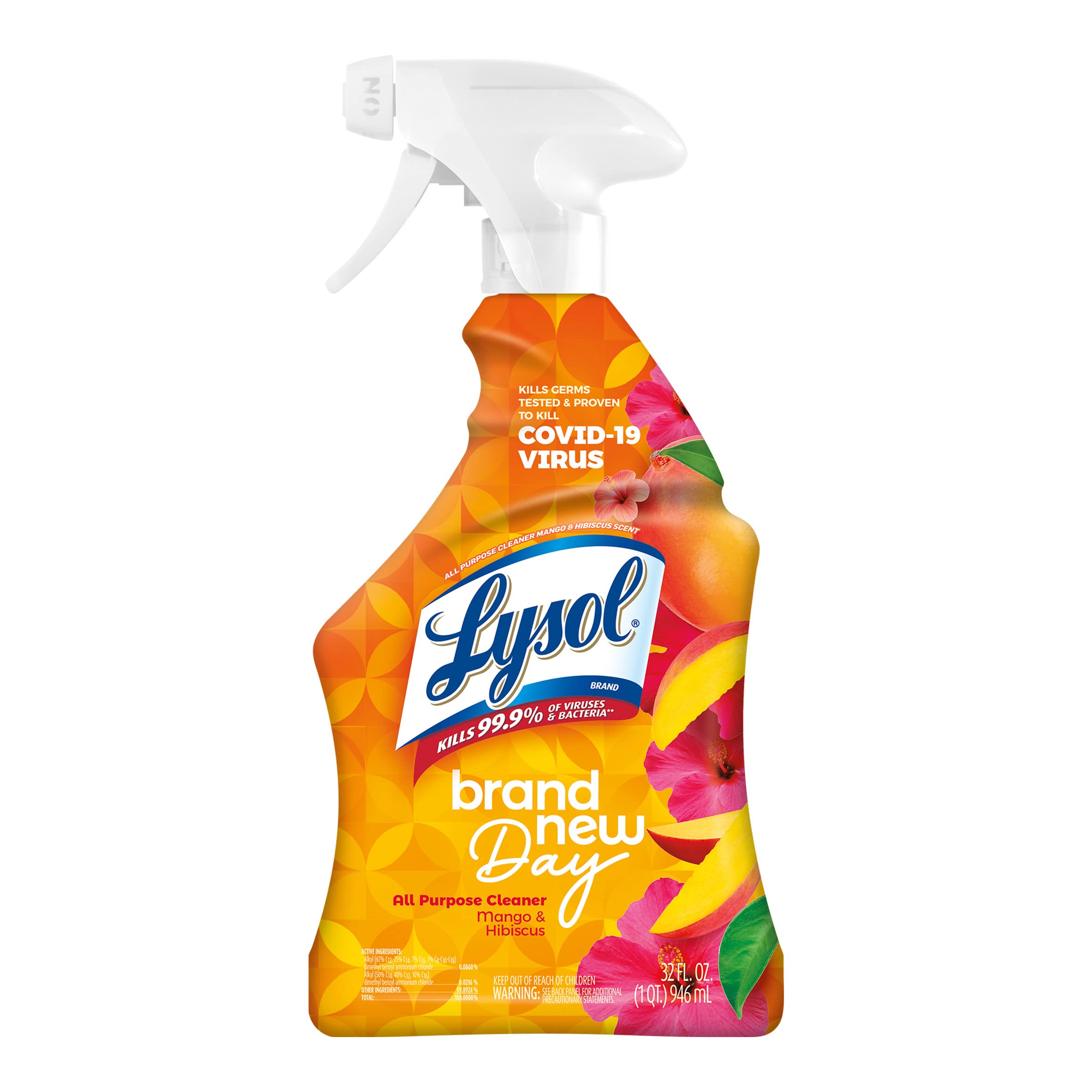 Lysol AllPurpose Cleaner, Sanitizing and Disinfecting Spray, To Clean
