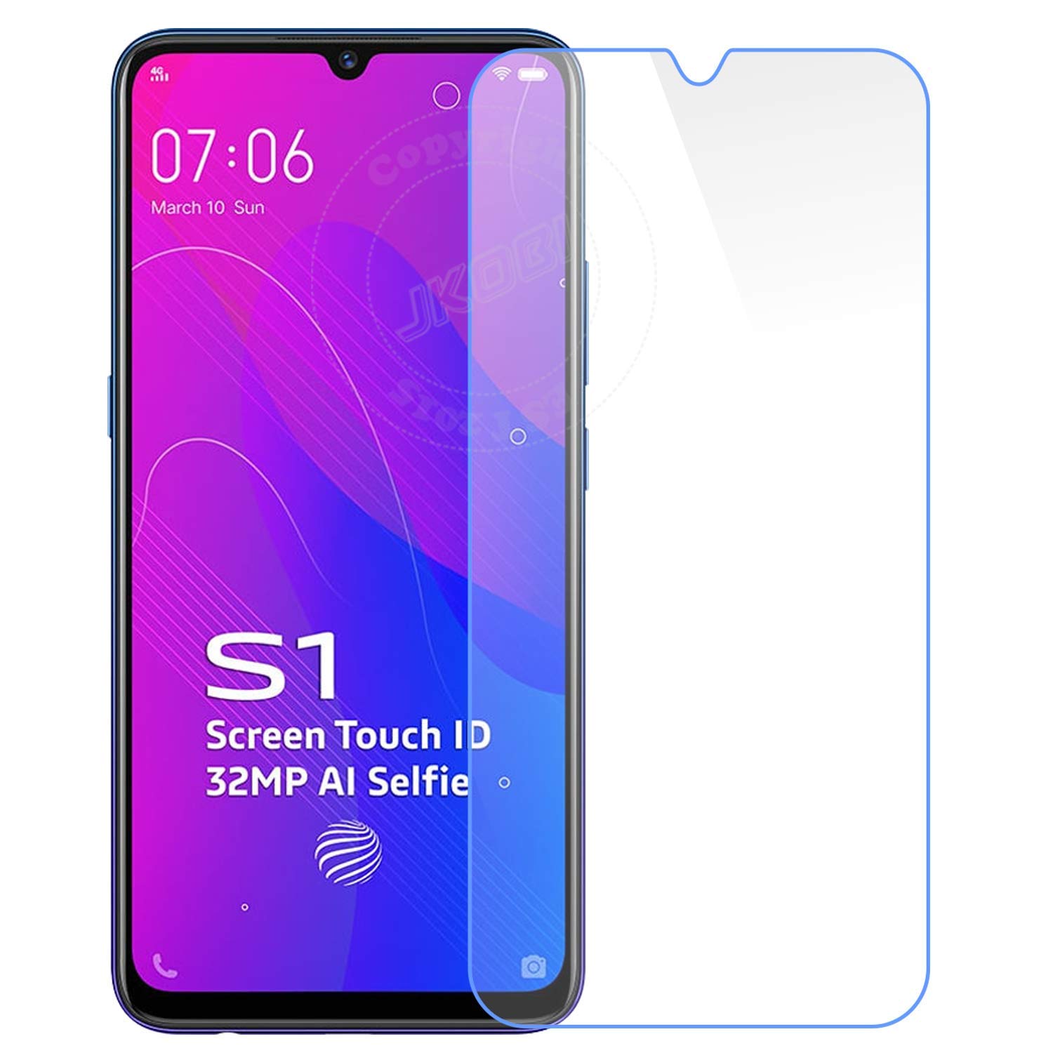 Rexez Full Edge To Edge Coverage Tempered Glass Screen Protector