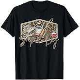 Southern Boy Fishing Camouflage Old Camo Southern Vibes T-Shirt