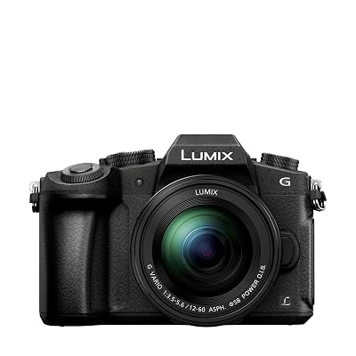 Panasonic LUMIX G85 4K Digital Camera, 12-60mm Power O.I.S. Lens, 16 Megapixel Mirrorless Camera, 5 Axis In-Body Dual Image Stabilization, 3-Inch Tilt and Touch LCD, DMC-G85MK (Black)