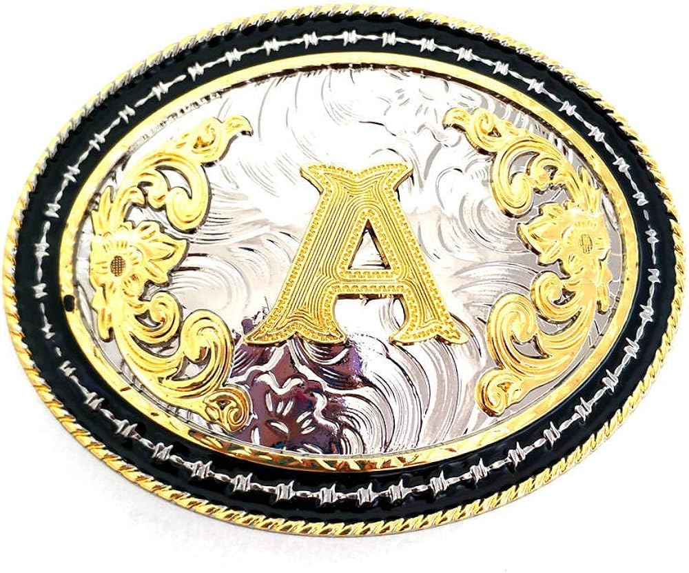 large belt buckles western