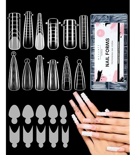 Amazon.com: EZ Flow A Polymer Clear False Nails, 4 Ounce : Beauty