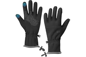 Moon Kitty Women’s Winter Running Gloves Windproof Thermal with Touchscreen Fingers Cold Weather Gloves for Women