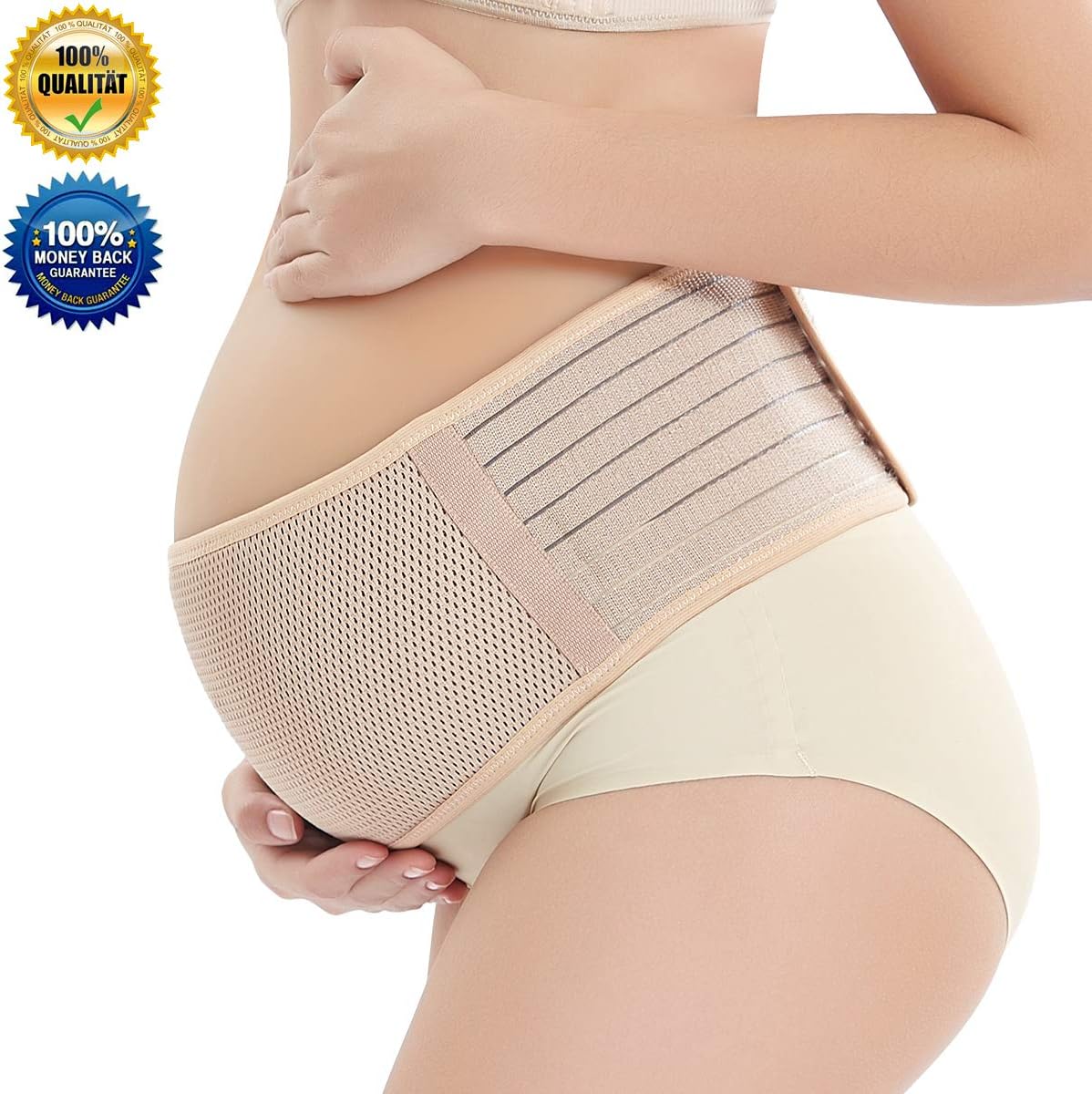 Pregnancy Belt, Maternity Belt Breathable Pregnancy Belly Support Band for Easing Hip Pelvic Waist Back Abdomen