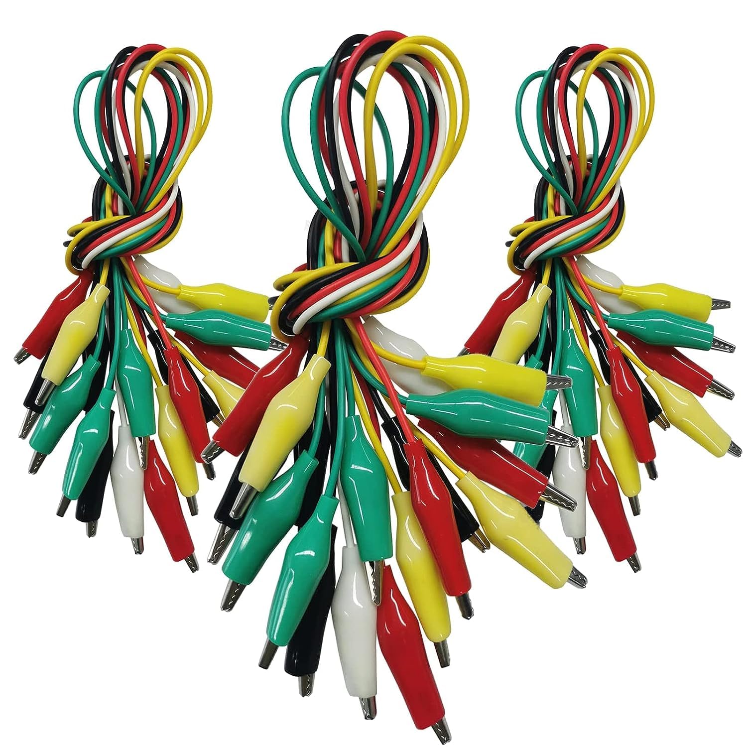 30 Pcs Crocodile Clips, Small Alligator Clips Electrical Multimeter Test Leads, Multimeter Leads, Multimeter Crocodile Clips, Small Crocodile Clips, Mini Crocodile Clips Jumper Wires