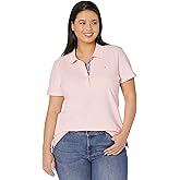 Tommy Hilfiger Womens Classic Short Sleeve Core Pique Polo (Standard and Plus Size)