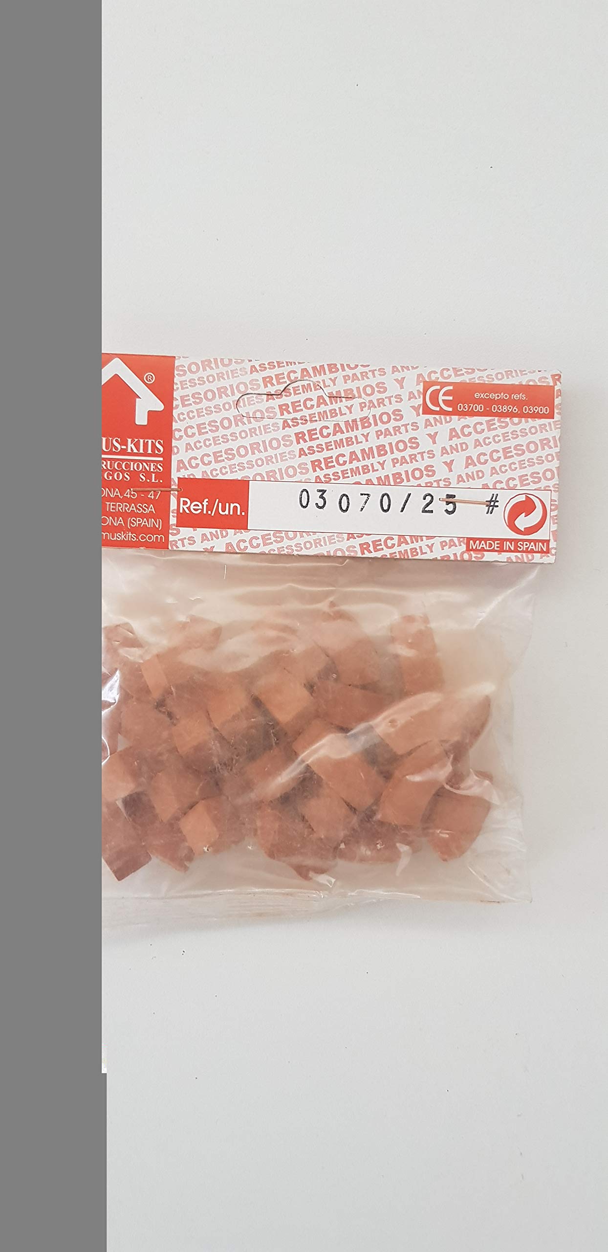 DOMUS KIT BRICKS Ref. 03070 CIRC. Dimensions mm 22X10X10 Pieces 25, ZIEGEL,MATTONCINI,BRIQUE,LADRILLO