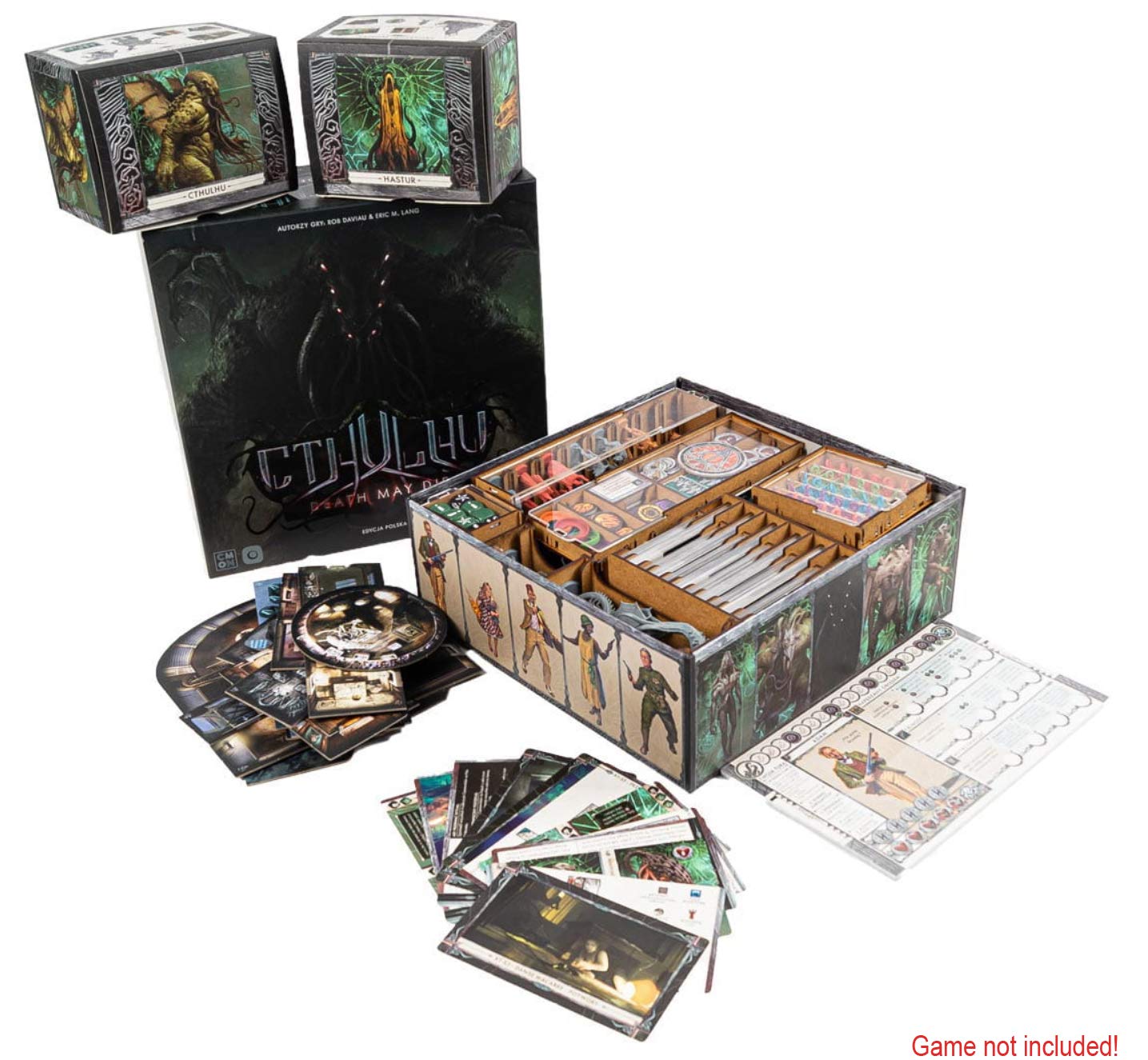docsmagic.de Organizer Insert for Cthulhu: Death May Die Box - Einsatz — image 1