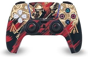 Head Case Designs Officially Licensed Assassin's Creed Alexios Odyssey Artwork Vinyl Faceplate Sticker Gaming Skin Decal Cover Compatible With Sony PlayStation 5 PS5 DualSense Controller