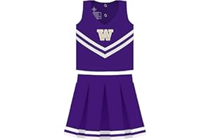CREATIVE KNITWEAR College Baby Youth Cheerleader Dress-3 Piece Set Top/Skirt/Bloomer