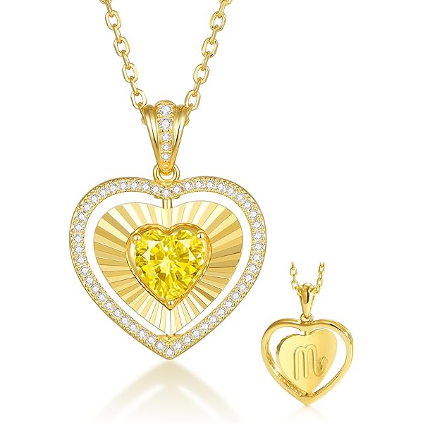 Amazon.com: Chrysanthemum BFF Pendant Necklace Set for Women, Best