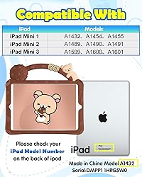 Wazzasoft for iPad Mini 1/2/3 Case 7.9 Inch Girls