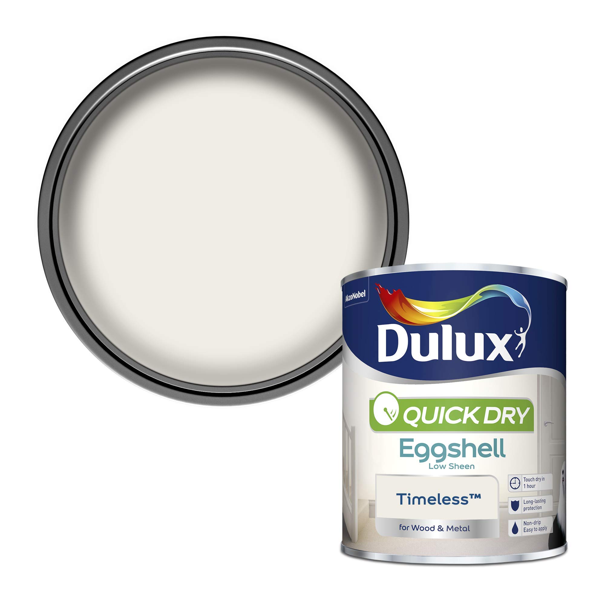 Dulux Retail Quick Dry Eggshell Colours TIMELESS 750 ml