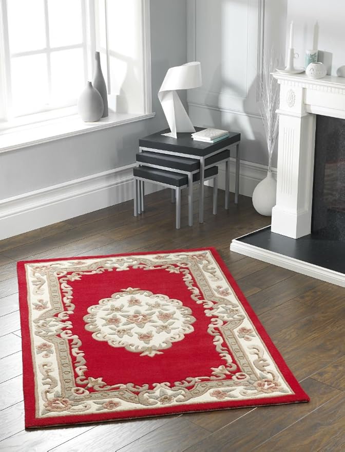 Rugs Direct Origin Shensi Wine Rug, 120 x 180 Amazon.co.uk Kitchen & Home