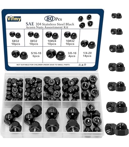 Amazon.com: 5 CHROME PLATED STEEL SPIKE NUTS 5/16