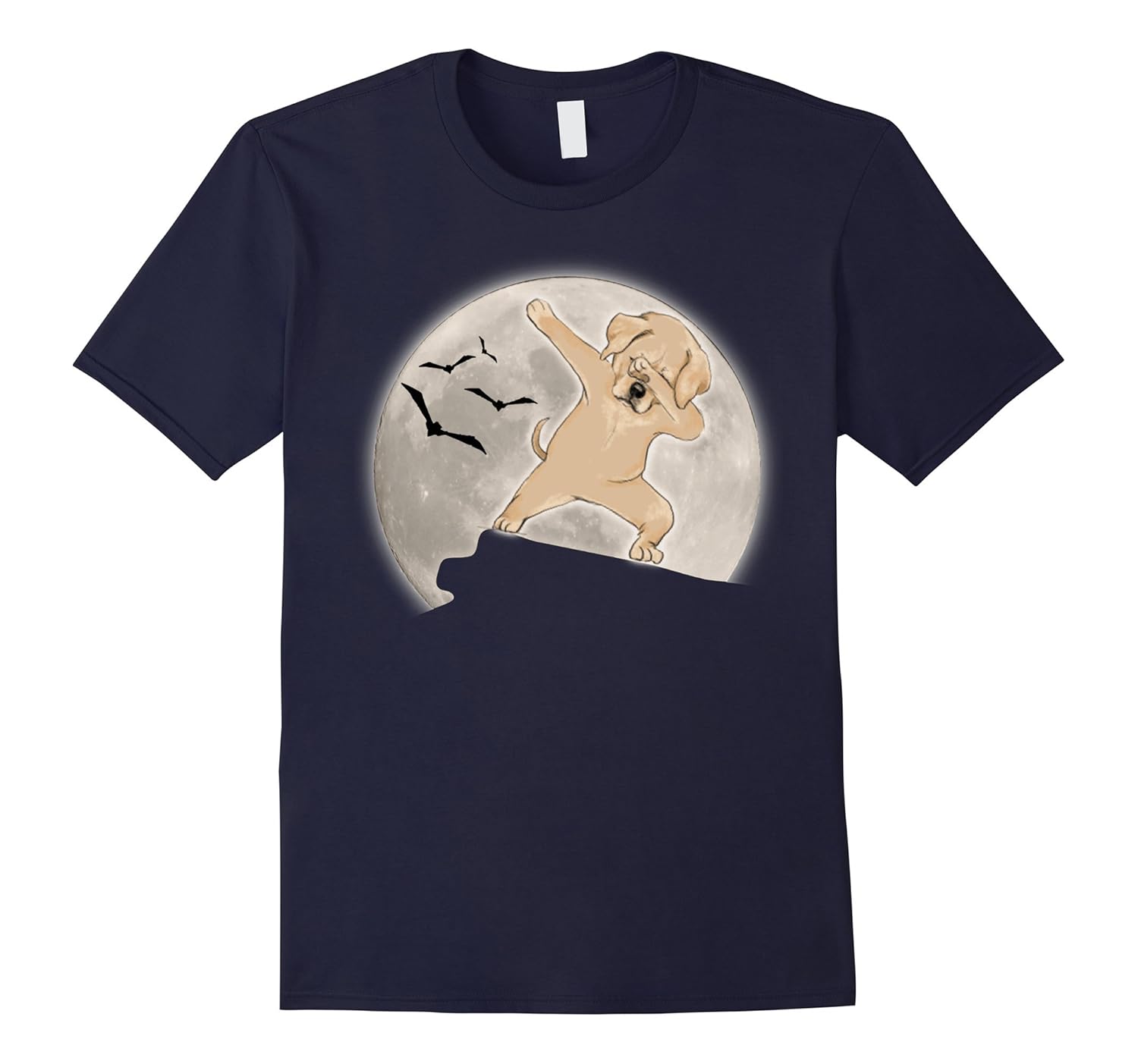 Funny Labrador Retriever Dabbing Shirt Dog Halloween T Shirt-ANZ