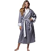Turquaz Robes for Women - Luxury Plush Lined Bathrobe, 100% Polyester Microterry & Microfiber, Cozy & Elegant Womens Robe