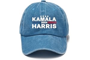 KOOLYI Kamala Harris 2024 Hat Kamala Harris for President Hat Kamala Harris Baseball Cap for Men Women Adjustable Trucker Hats
