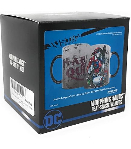 DC Comics Tazza In Ceramica Harley Quinn 315 Ml: Regalo Ufficiale In Cofanetto