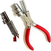 German Heavy Duty Bail Making Pliers -BIG WRAPPER LOOPING, WIRE WORKING,13MM, 16MM, 20MM LOOP, WIRE WRAPPING JEWELRY-WITH NON-SLIP COMFORT GRIP HANDLE